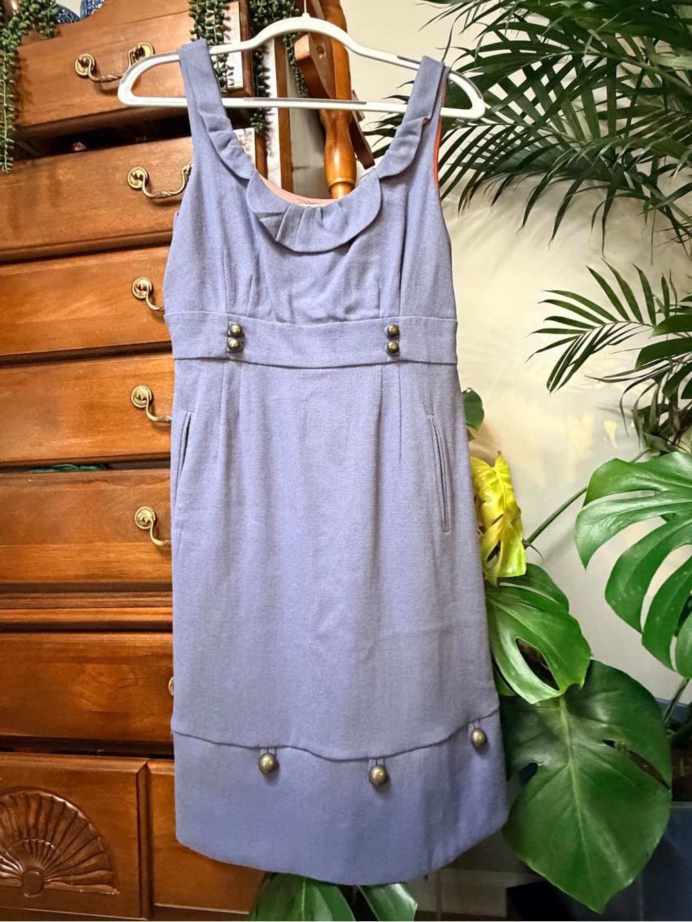 ๐ฉฐ Vintage Style Anthropologie Moulinette Soeurs "Melora" Dress Size 8 ๐ฉฐ